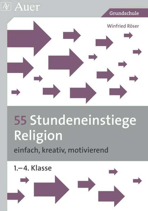 Actual product image 55 Stundeneinstiege Religion (German, Winfried Röser, 2019)