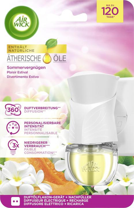Actual product image Air Wick Fragrance Oil Bottle Starter Set Summer Pleasure