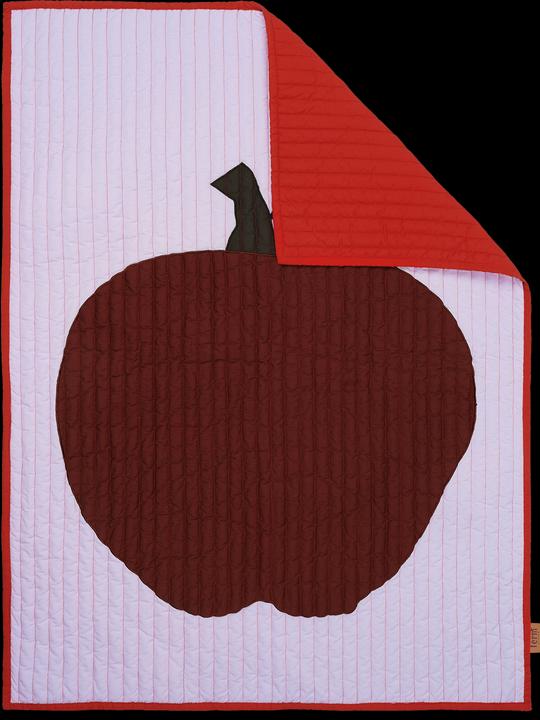 Actual product image Ferm Living Apple Quilted Blanket (80 x 110 cm)