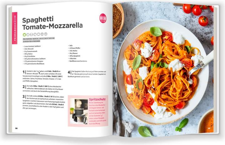 Actual product image monsieur cuisine by ZauberMix - Basis-Kochbuch (German, Editorial team my magic pot, 2024)