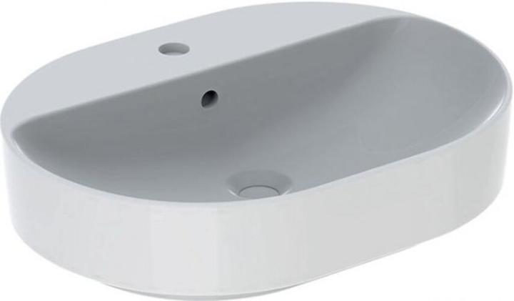 Image du produit Geberit Keramag VariForm lavabo à poser elliptique, 600x450mm, avec trou pour robinet, avec trop-plein (450 mm, 600 mm)