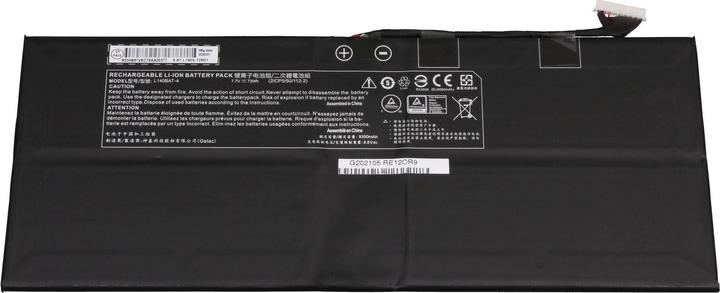 Actual product image Clevo 6-87-L140S-72B01 (4 Cells, 9600 mAh)