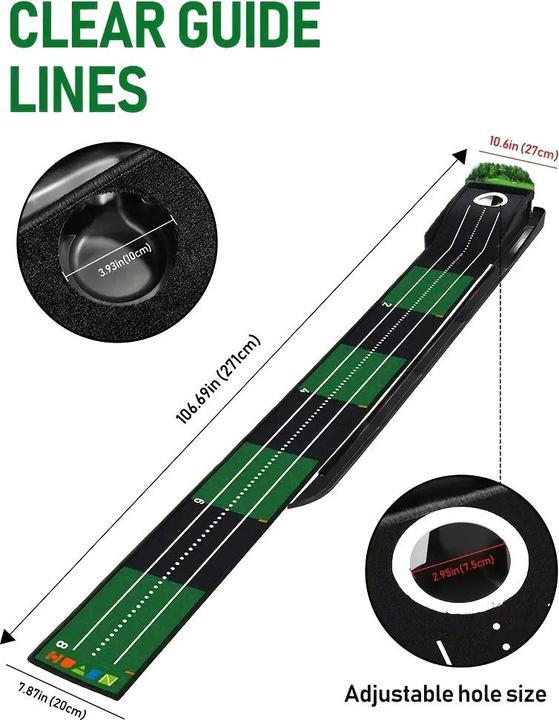 Produktbild Cbx Golf Putting Matte mit Auto Return