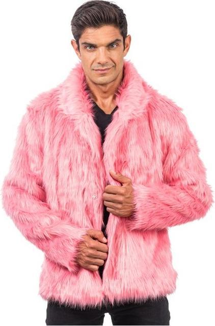Image du produit Chaks Veste - fourrure artificielle: rose (XL)