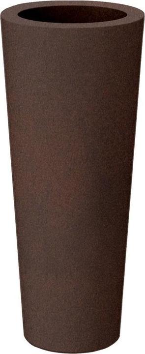 Immagine prodotto Newgarden Fioriera FICUS 60, vasca grande a doppia parete rotonda, alta ø29x59cm bronzo 16L per esterni
