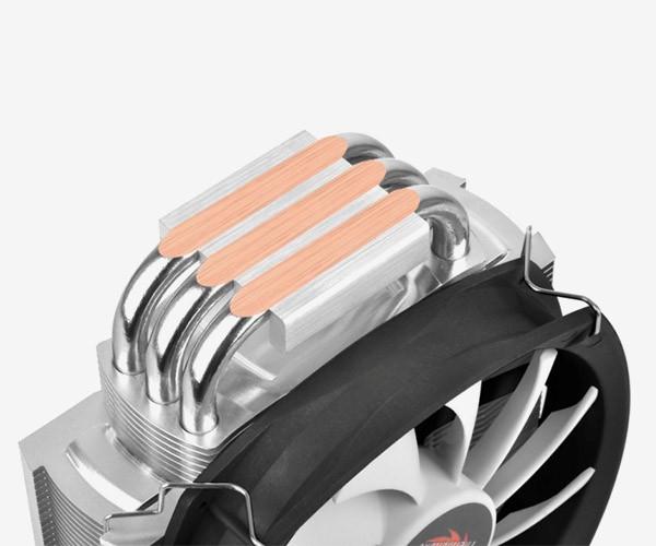Produktbild Thermaltake Frio Silent 14 CPU-Kuehler Unterstuetzt alle aktuellen Intel und AMD Plattformen bis zu 165W 140m... (160 mm)