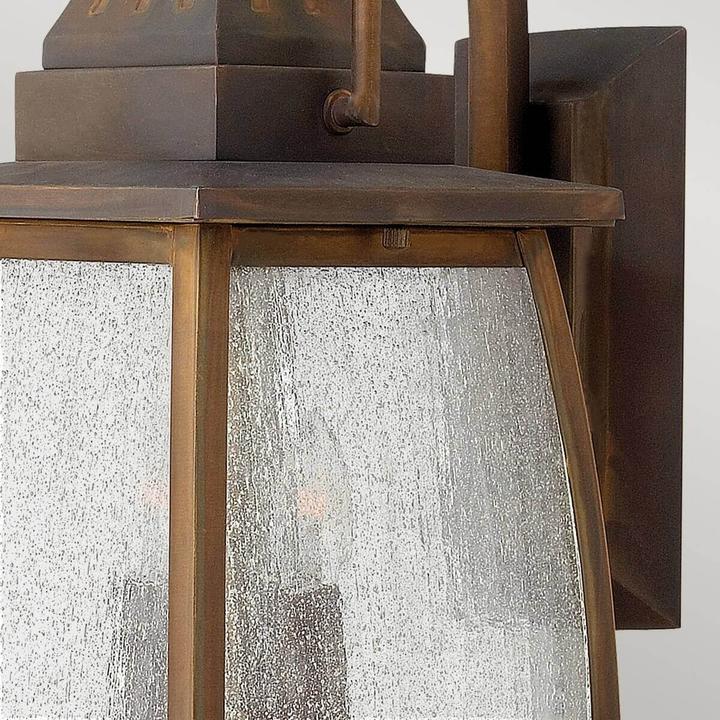 Image du produit Elstead Lighting Montauk Applique murale extérieure E14 double 44cm Siena IP44 (E14)