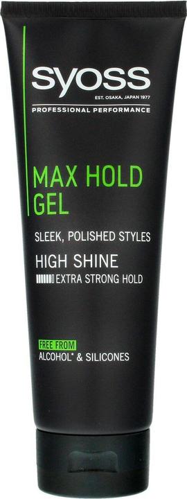 Immagine prodotto Syoss Gel Max Hold Gel per capelli Mega-Fissazione forte 250ml (Gel per capelli, 250 ml)
