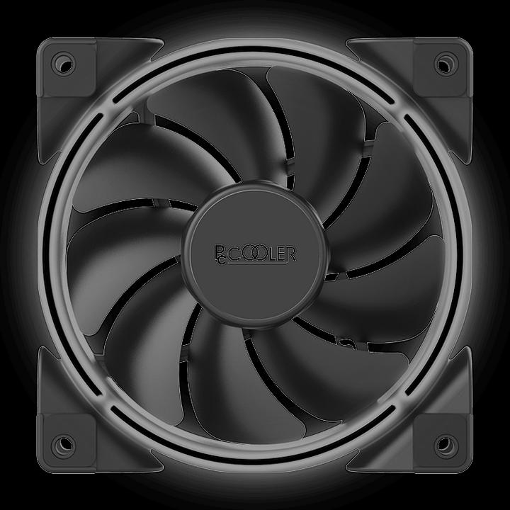 Produktbild Pccooler CORONA mit weisser Beleuchtung (120 mm, 1 x)