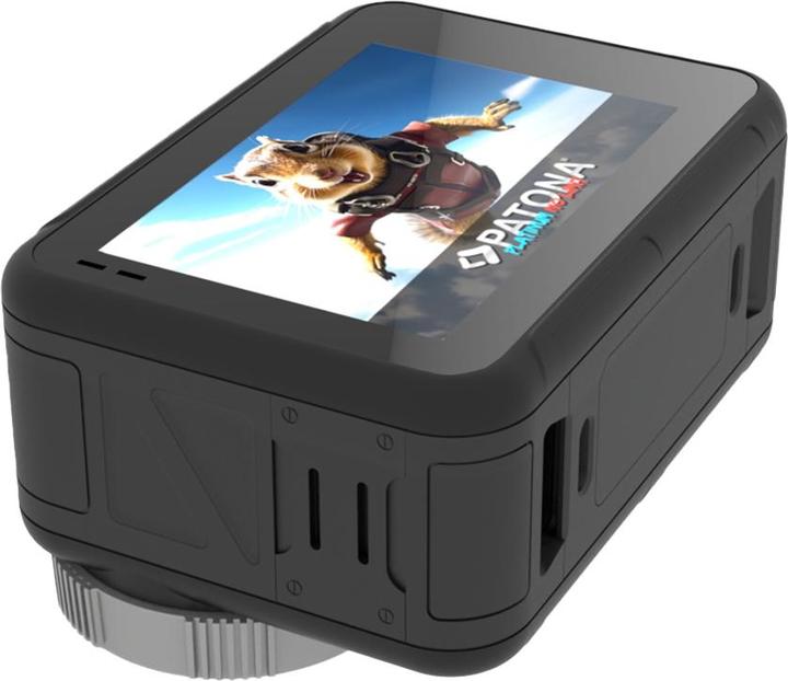 Produktbild Patona BIG SET Action Cam Life SL5 6K 90fps 64MP EIS 170° 7G Akkus+Dualladegerät+64GB Karte+Zubehör (WLAN)