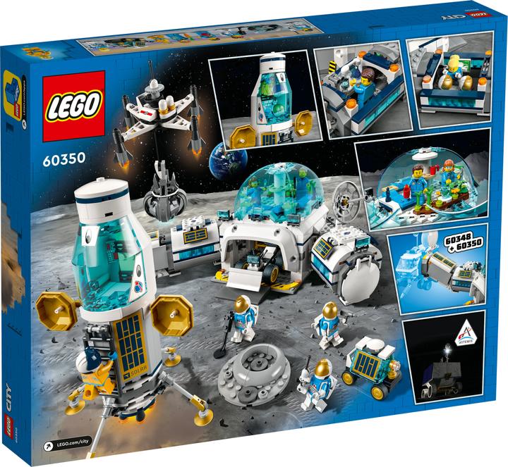Productafbeelding LEGO Maanonderzoekbasis (60350, LEGO Stad)