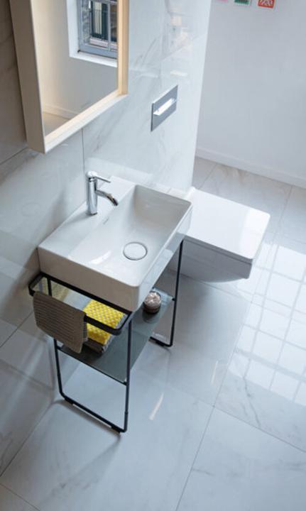 Actual product image Duravit Single lever basin mixer C.1 S o pop-up waste black matt