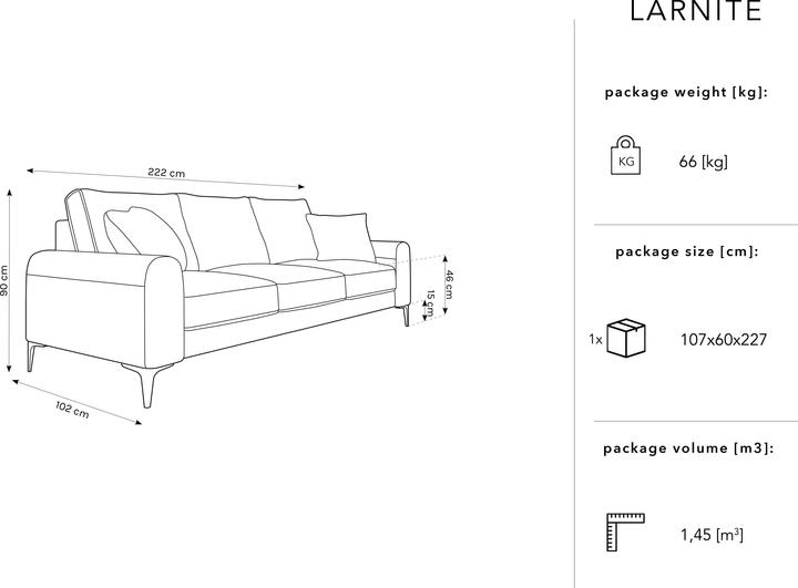Image du produit Micadoni Larnite (3 places)