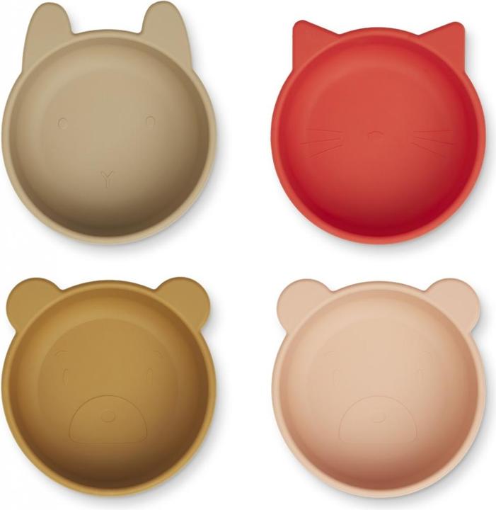 Immagine prodotto Liewood Set di ciotole in silicone Iggy Apple Red - Toscana