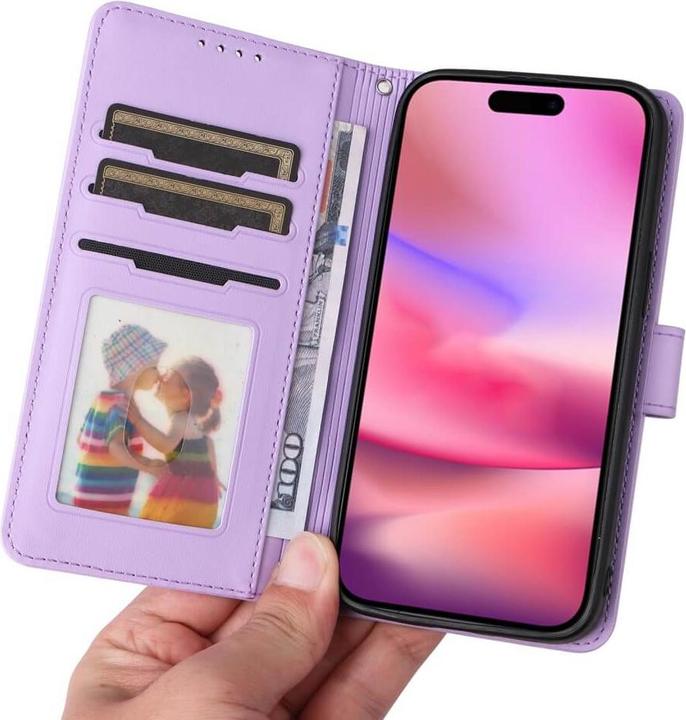 Actual product image Cover-Discount iPhone 16 - Divisible wallet case 2-in-1 mobile phone case (Apple iPhone 16)