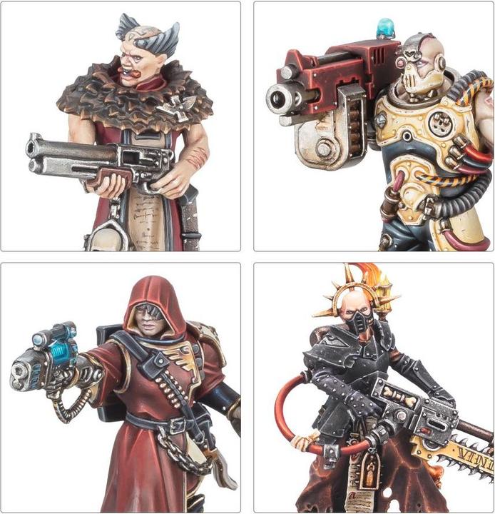 Produktbild Games Workshop Warhammer 40k - Battleforce Agents Imperiaux : Ordo Malleus (2024) (Kunststoff)