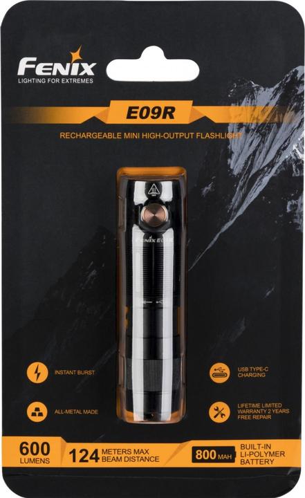 Image du produit Fenix E09R (7.90 cm, 600 lm)