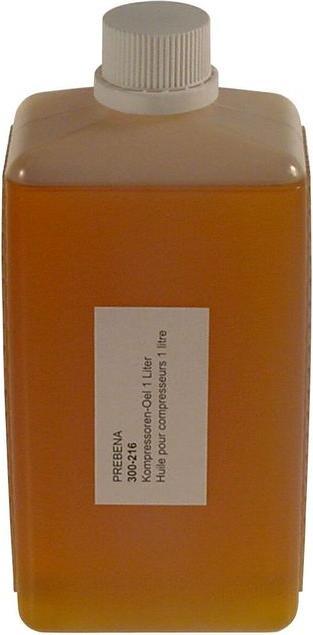 Actual product image Prebena Compressor oil 1 litre Density at 20 0877 gcm³ (1 l)
