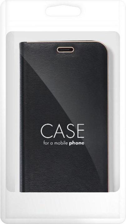 Actual product image Forcell Book case OEM LUNA Book Gold for HUAWEI P Smart black (Huawei P Smart+)