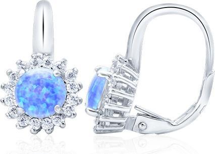 Immagine prodotto Beneto Orecchini in argento con cristalli opalescenti AGUC1204 (L)