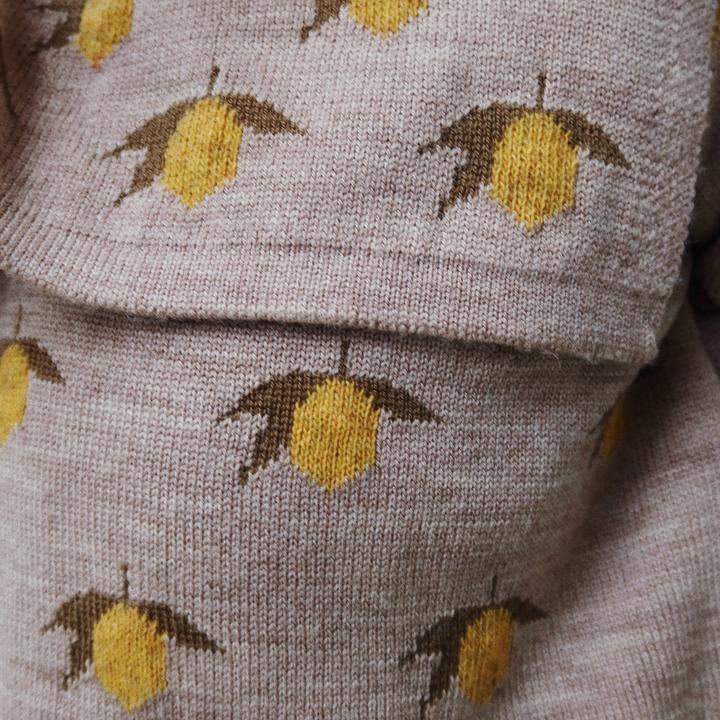 Produktbild Konges Slojd Belou Strickpullover Lemon (122)