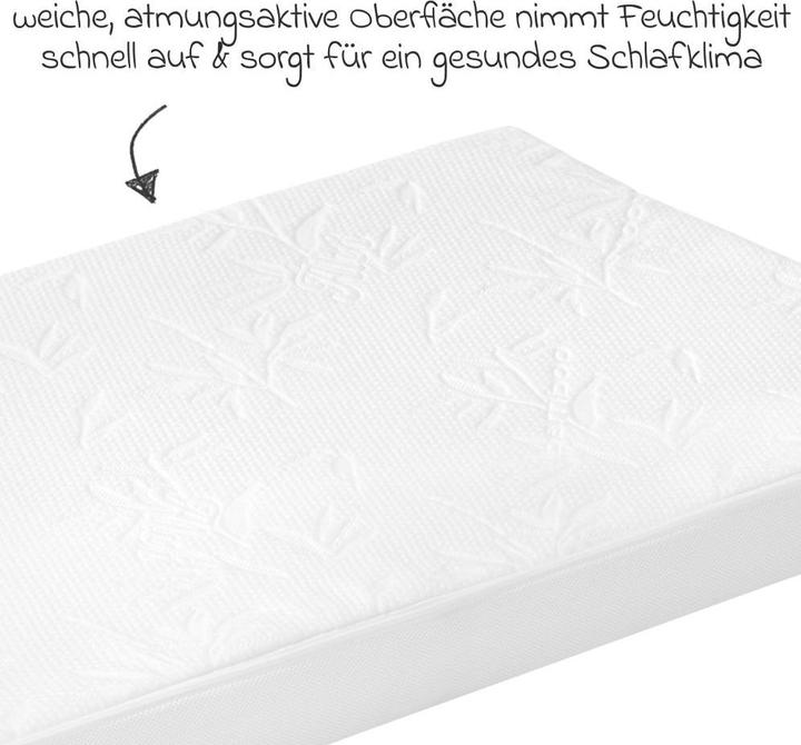 Actual product image Alvi Babymatratzen & Kindermatratzen 4-tlg. Matratzen-Set für Kinderbett 70x140 (70 x 140 cm)
