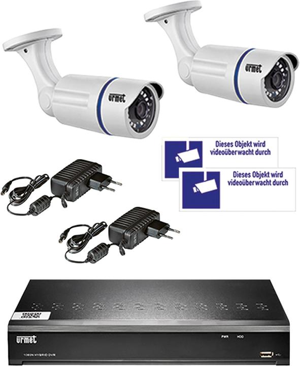 Grothe AHD CCTV Set 1093/KN8 2xNG1092/801 1xREC1093/508N