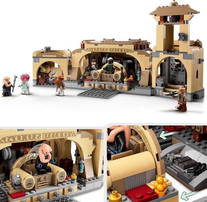 Produktbild LEGO Boba Fetts Thronsaal (75326, LEGO Star Wars)