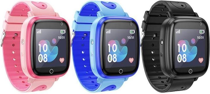 Produktbild Hoco Headphone with microphone smartwatch for kids with call function 2G Y100 blue