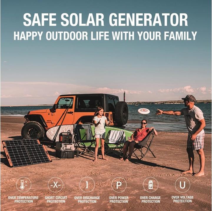 Produktbild Jackery SolarSaga (100 W, 4.69 kg)