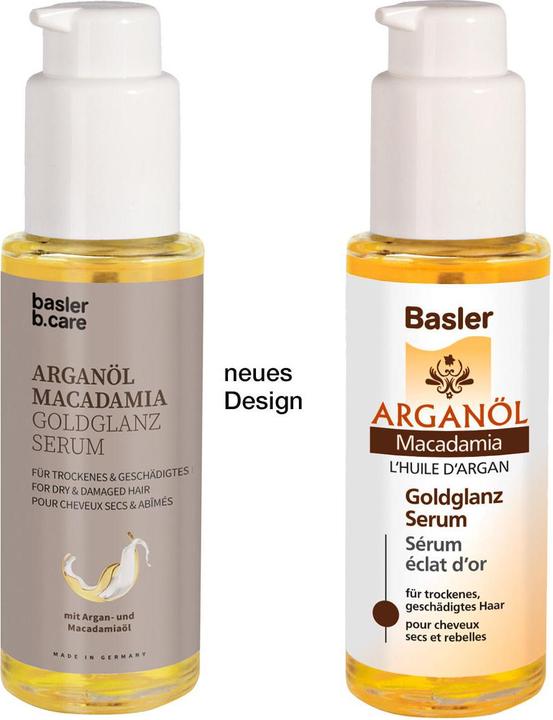 Produktbild Basler Arganöl Macadamia Goldglanz Serum (50 ml)