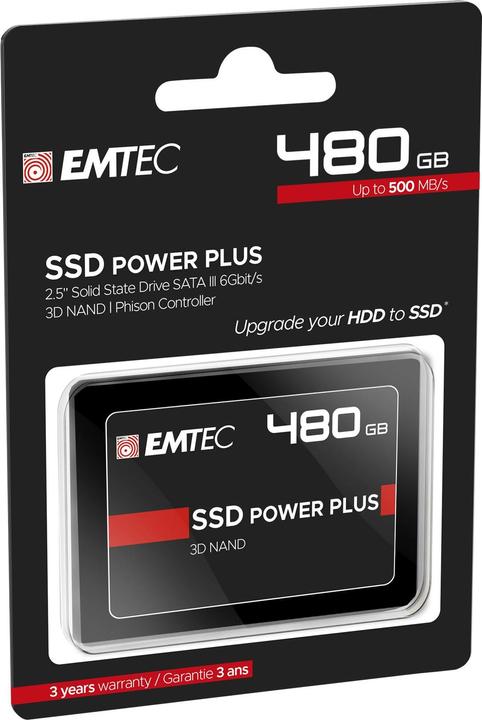 Actual product image Emtec X150 Power Plus (480 GB, 2.5")