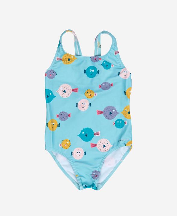 Produktbild Nabaiji Badeanzug Baby- Print Fische blau (86)
