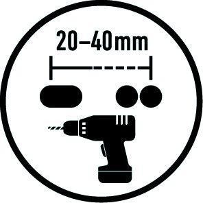 Actual product image Biasca Glass holder (19 x 10.5 x 9.5 cm)