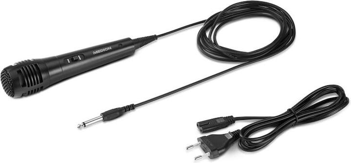 Immagine prodotto Medion P61080 sistema audio per feste con altoparlanti, microfonico, karaoke, batterie oplaadbare (4 h, Corrente elettrica)