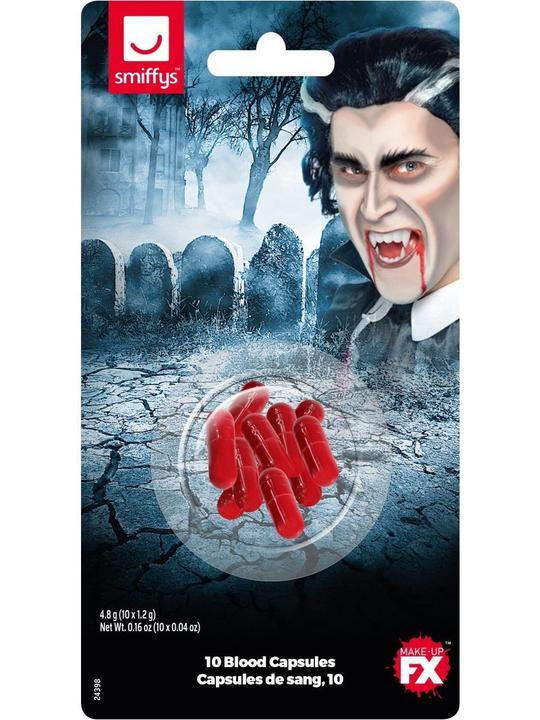 Actual product image Smiffys Fake Blood Capsules