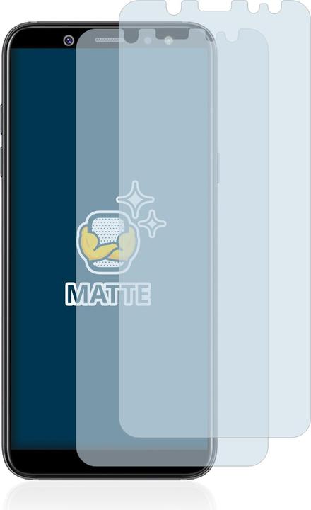 Actual product image BROTECT Anti-glare screen protector matt (2 Piece, Samsung Galaxy A6)