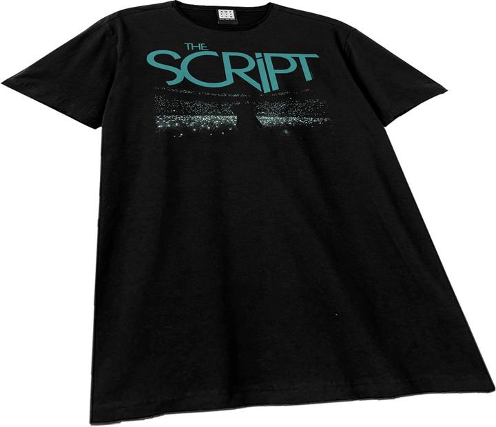 Immagine prodotto Amplified Maglietta Unisex Adulti Live The Script (XXL)