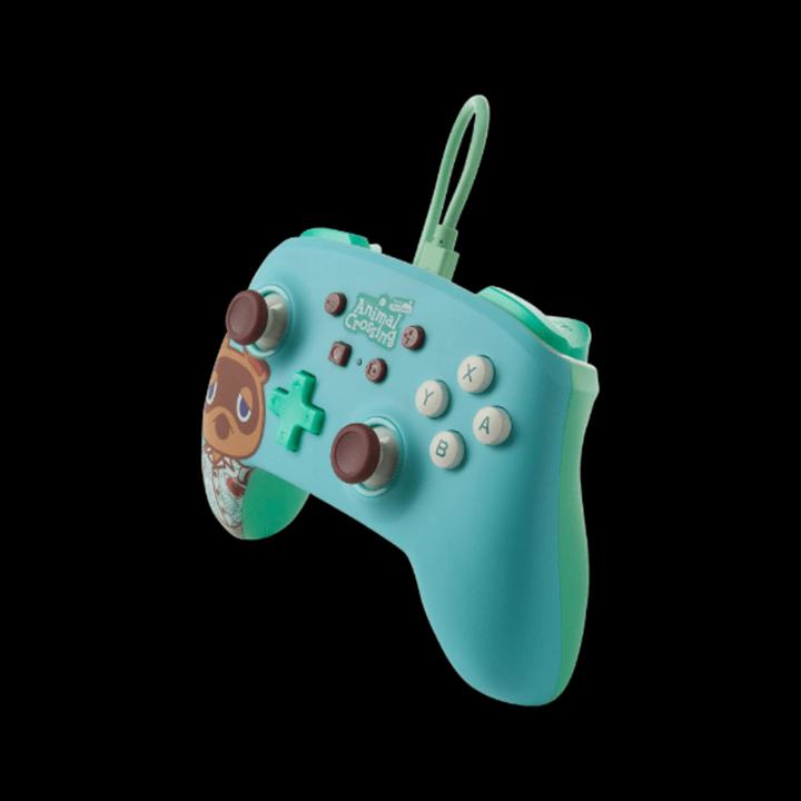 Image du produit PowerA Pro Controller con filo - Animal Crossing - Tom Nook (Switch)