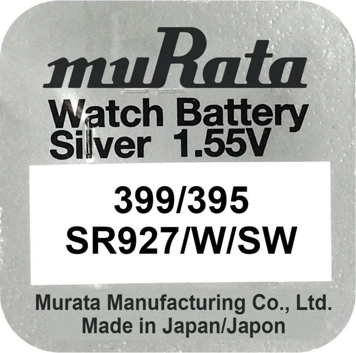 Actual product image Murata Button cells 395 (10 pcs., 52 mAh)