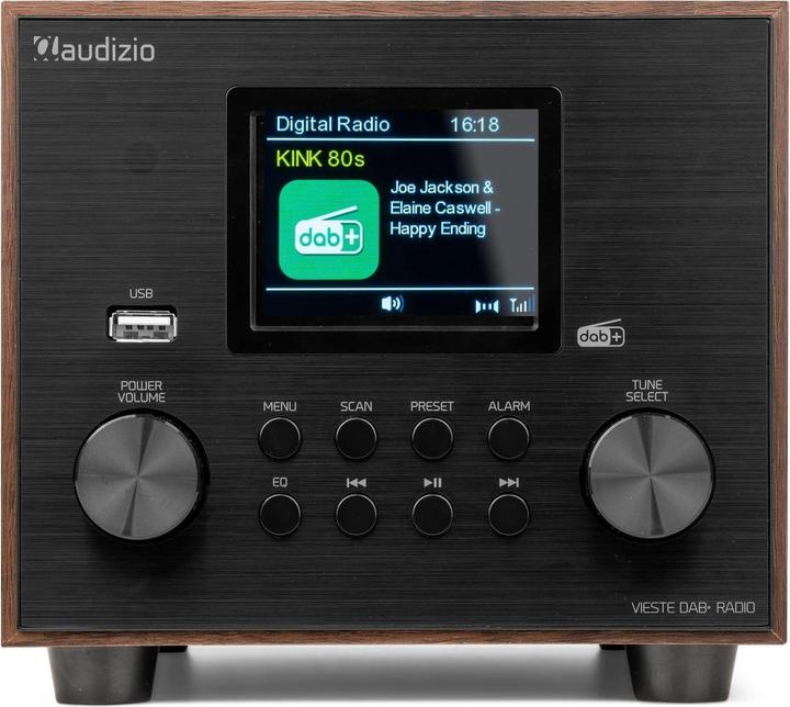 Image du produit Audizio Radio DAB (DAB+ DAB, FM, Bluetooth)