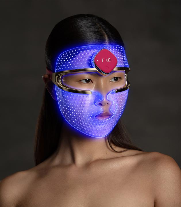 Actual product image FAQ LED face mask 201