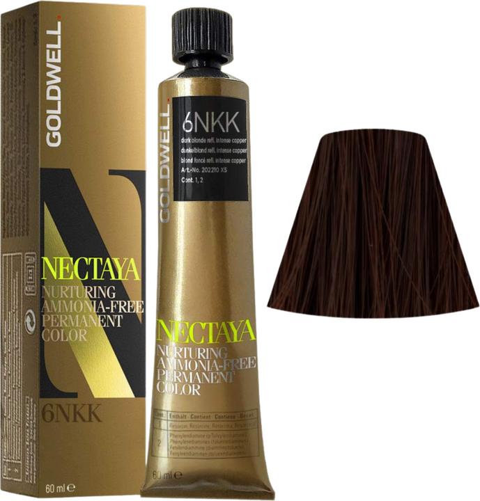 6NKK - dunkelblond refl. intensiv kupfer