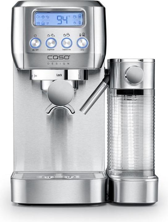 Actual product image Caso Espresso Gourmet Latte portafilter machine