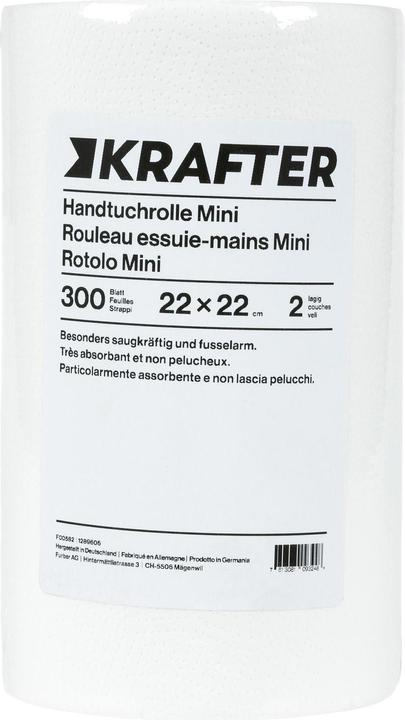 Produktbild Krafter Handtuchrolle mini, 2-lagig (1 x)