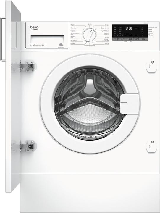 Beko WITC7612B0W Lavatrice da incasso a carica frontale (7 kg, A sinistra)