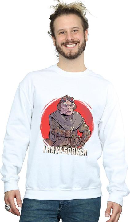 Actual product image Star Wars Mens The Mandalorian I Have Spoken Sweatshirt (S)
