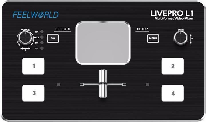 Produktbild Feelworld LivePro L1 live streaming Video Switcher with 4 HDMI inputs (Diverses Video Zubehör)