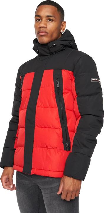 Actual product image Kings Will Dream Mens Deyton Colour Block Short Puffer Jacket (M)