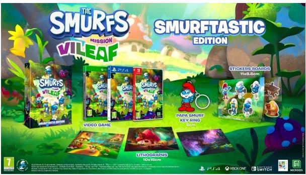 Produktbild Microids The Smurfs: Mission Vileaf Smurftastic Edition (PS5, DE)